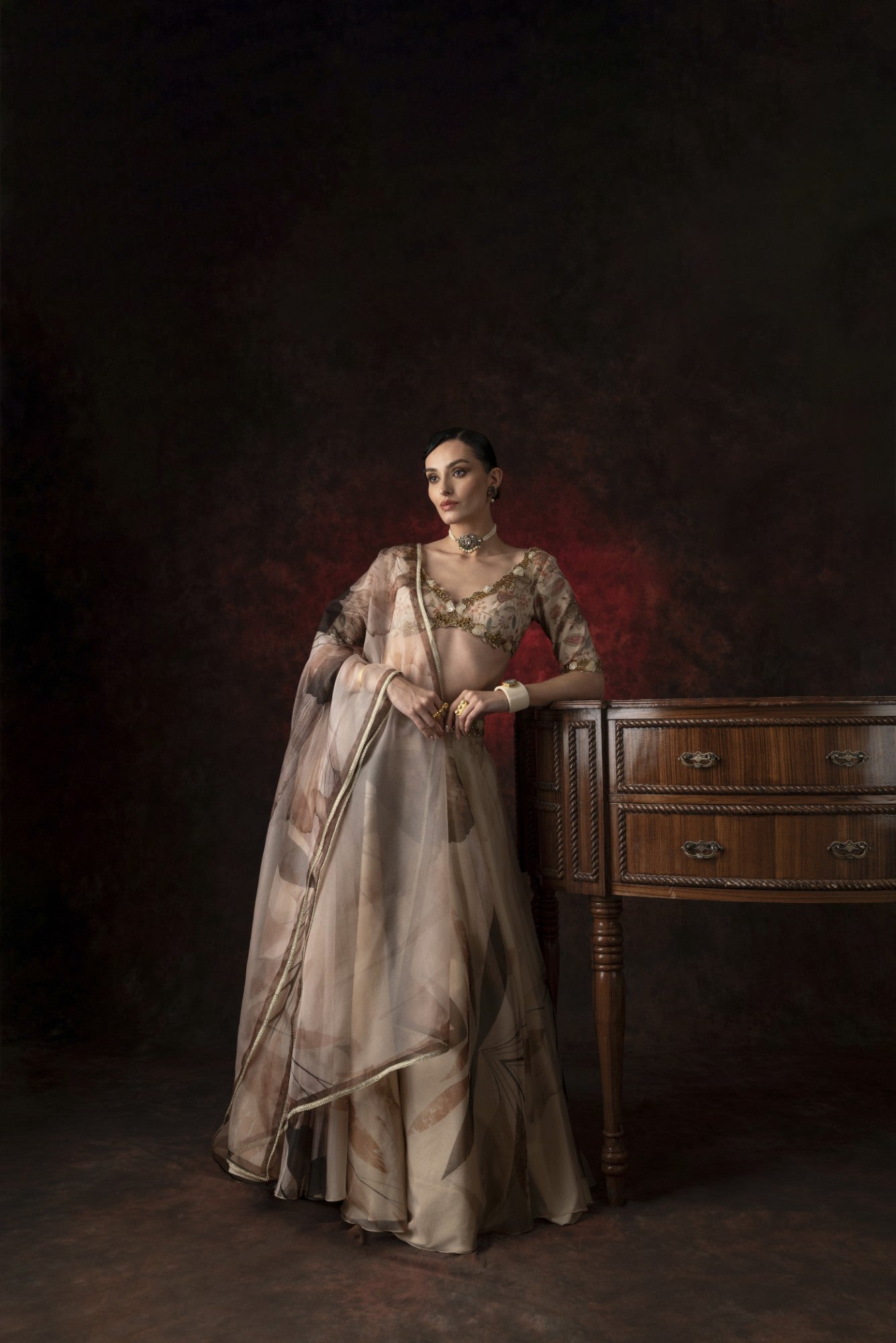 Resham Reverie - A Lehenga Set