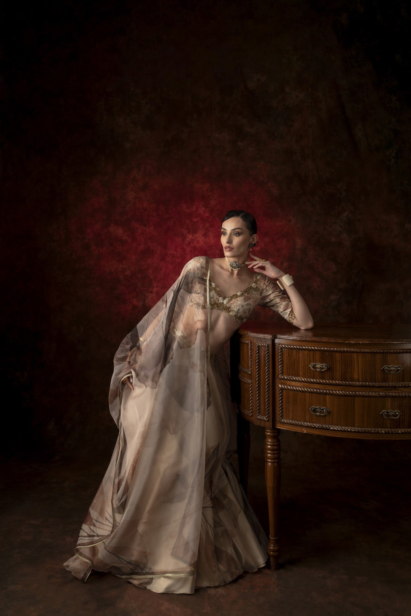 Resham Reverie - A Lehenga Set