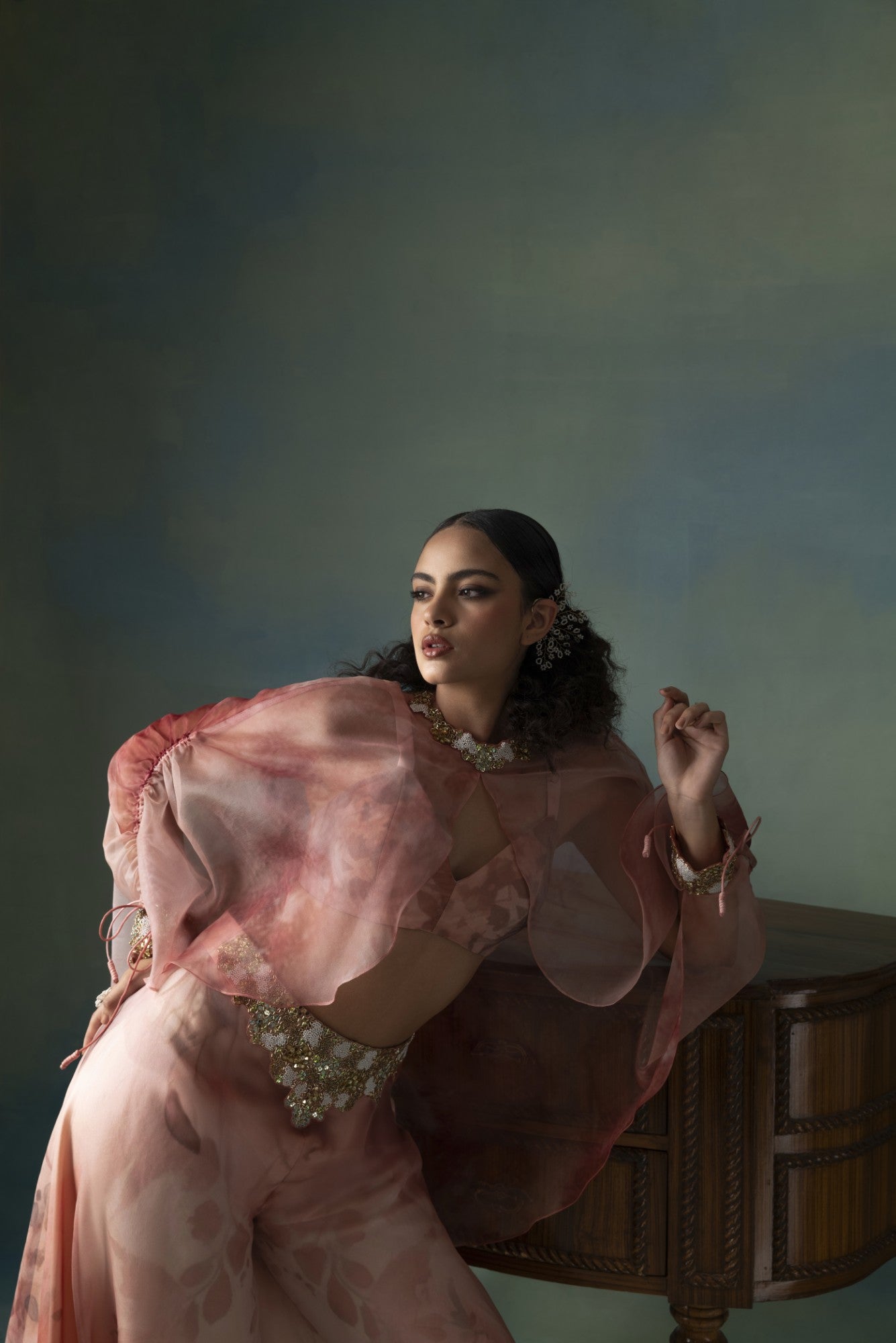 Pearl Radiance - A Sharara Set