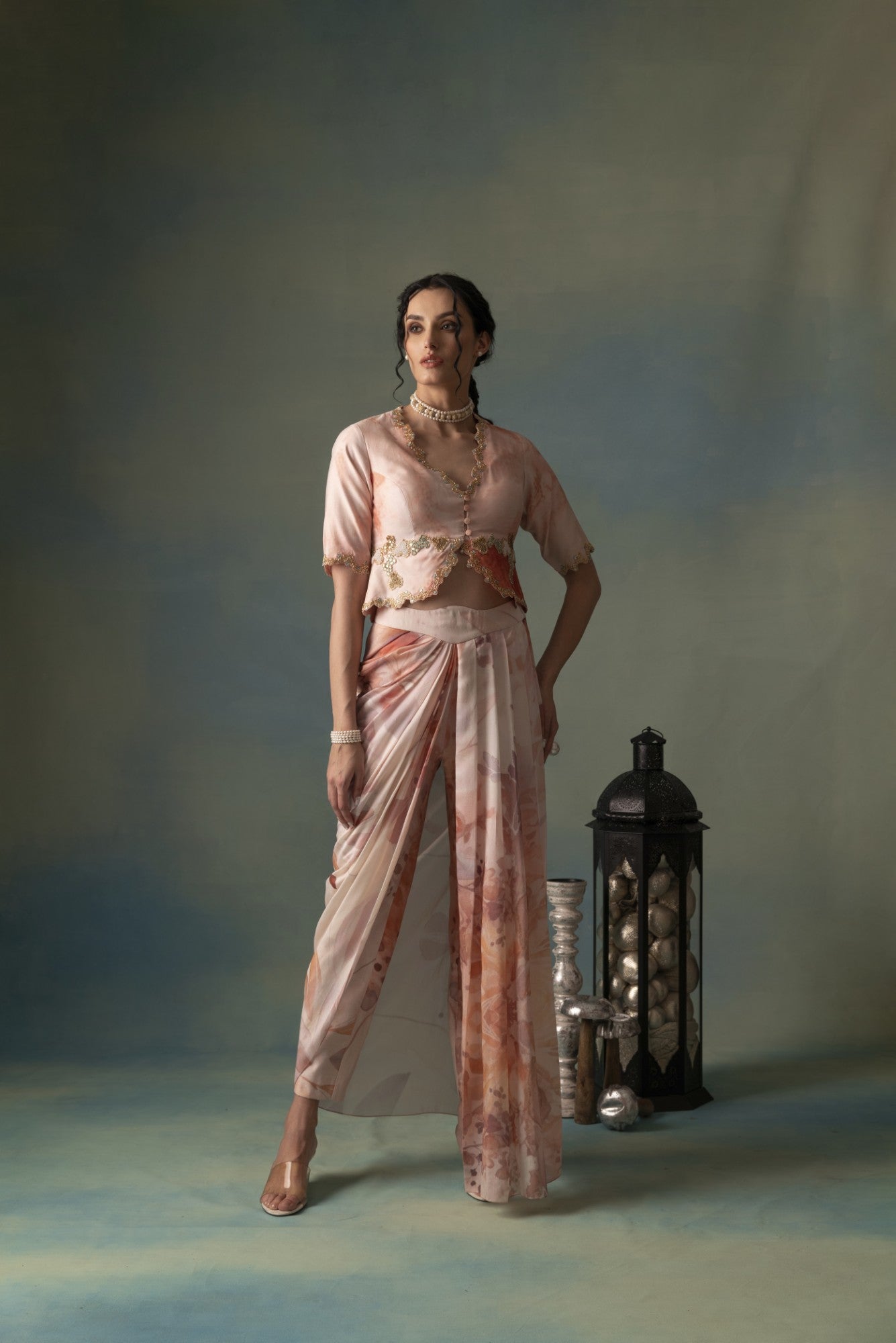 Desi Drape - A Drape Co-Ord Set