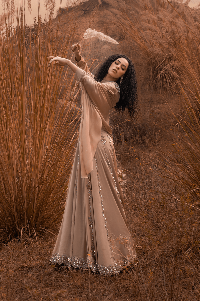 Jumpsuit with Cape