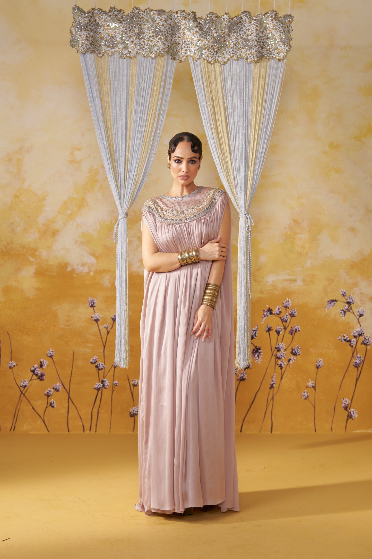SHERYL BEIGE KAFTAN