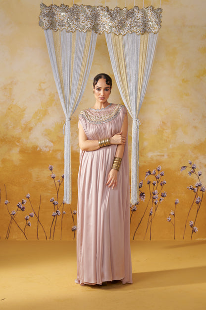 SHERYL BEIGE KAFTAN
