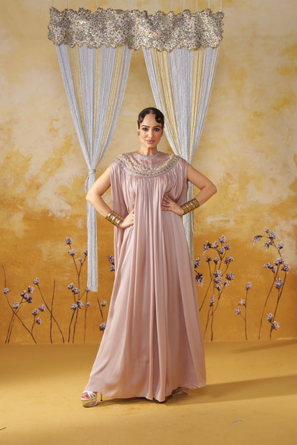 SHERYL BEIGE KAFTAN