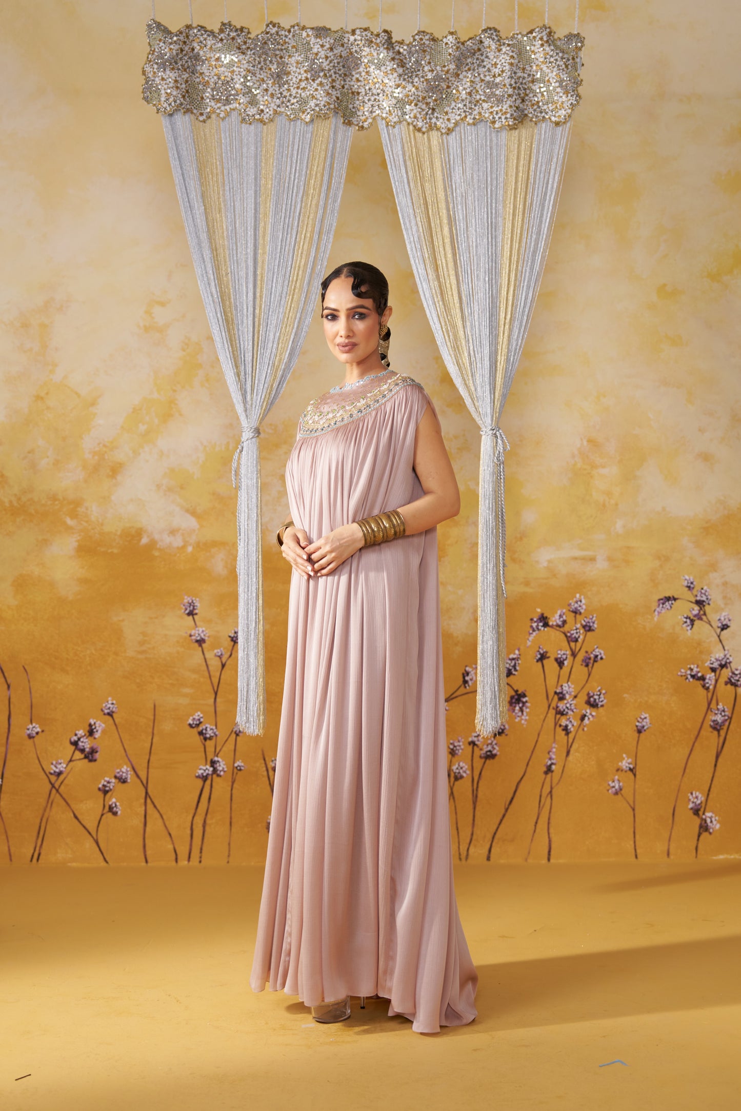 SHERYL BEIGE KAFTAN