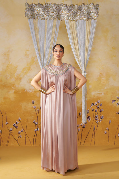 SHERYL BEIGE KAFTAN
