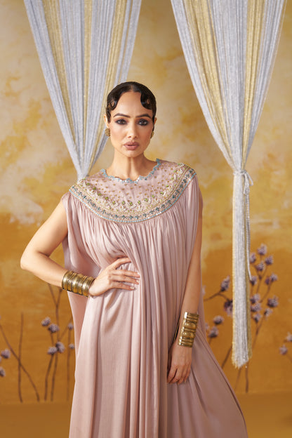 SHERYL BEIGE KAFTAN