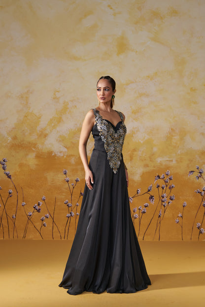 AURIC INKY JUMPSUIT