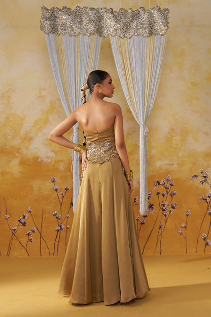 DIJAN GOLD JUMPSUIT