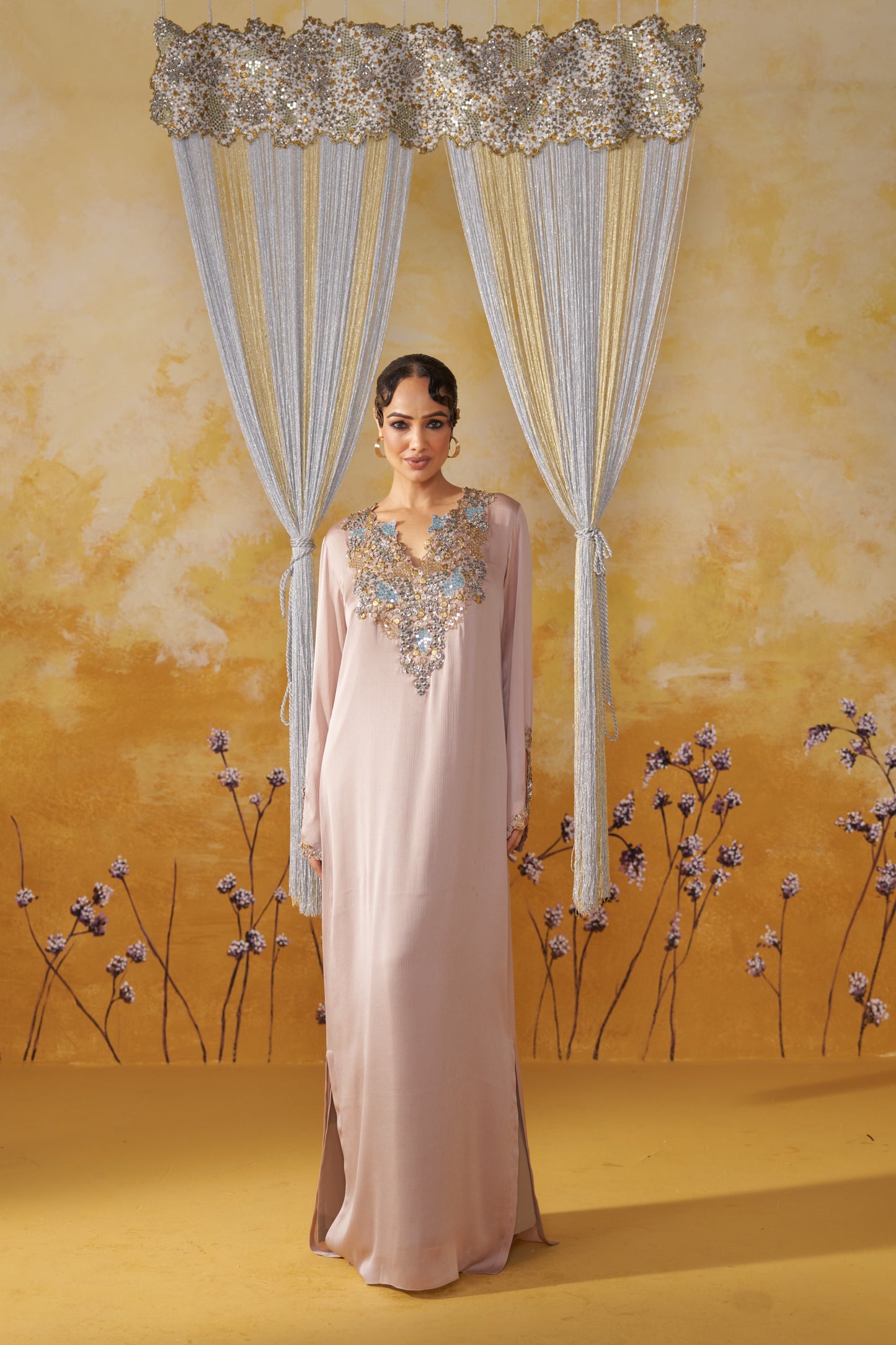 BEIGE ENIGMA KAFTAN