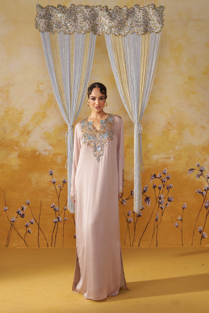 BEIGE ENIGMA KAFTAN