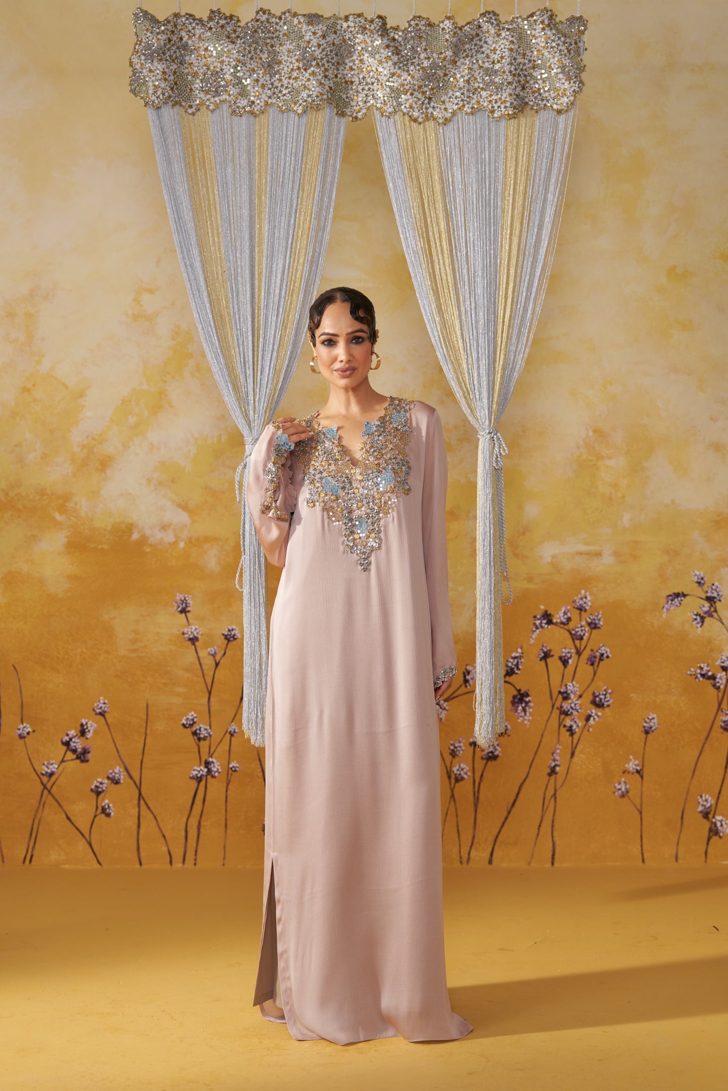 BEIGE ENIGMA KAFTAN