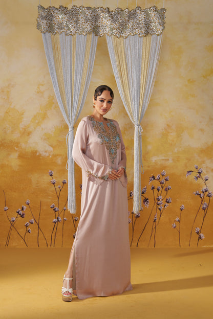 BEIGE ENIGMA KAFTAN