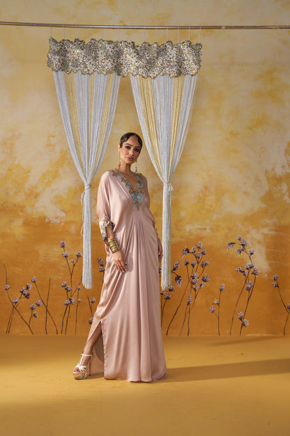 LIVID DRAPED KAFTAN