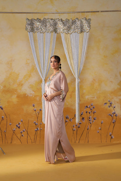 LIVID DRAPED KAFTAN