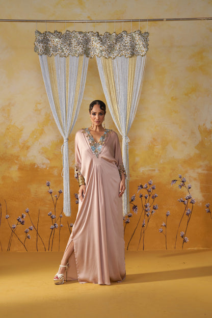 LIVID DRAPED KAFTAN