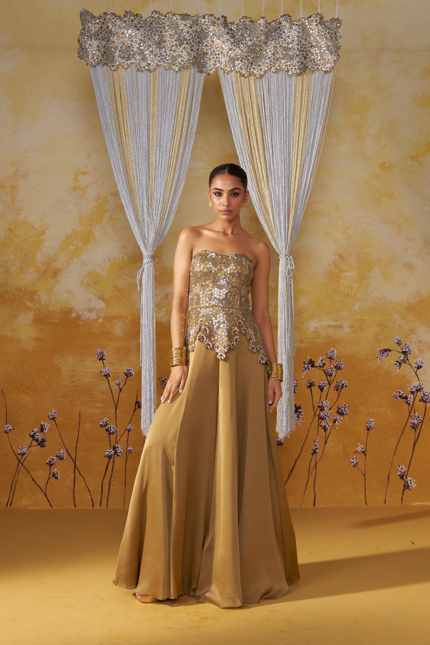 DIJAN GOLD JUMPSUIT