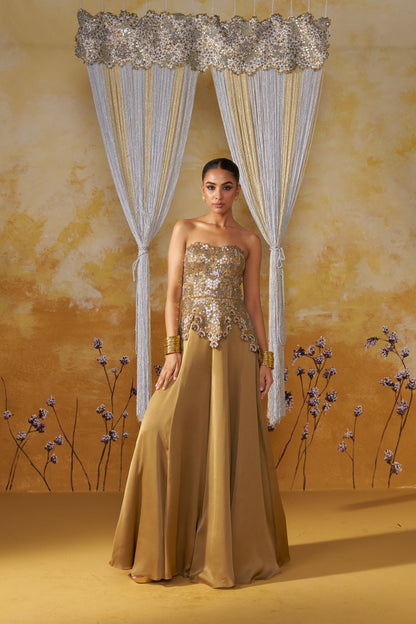 DIJAN GOLD JUMPSUIT