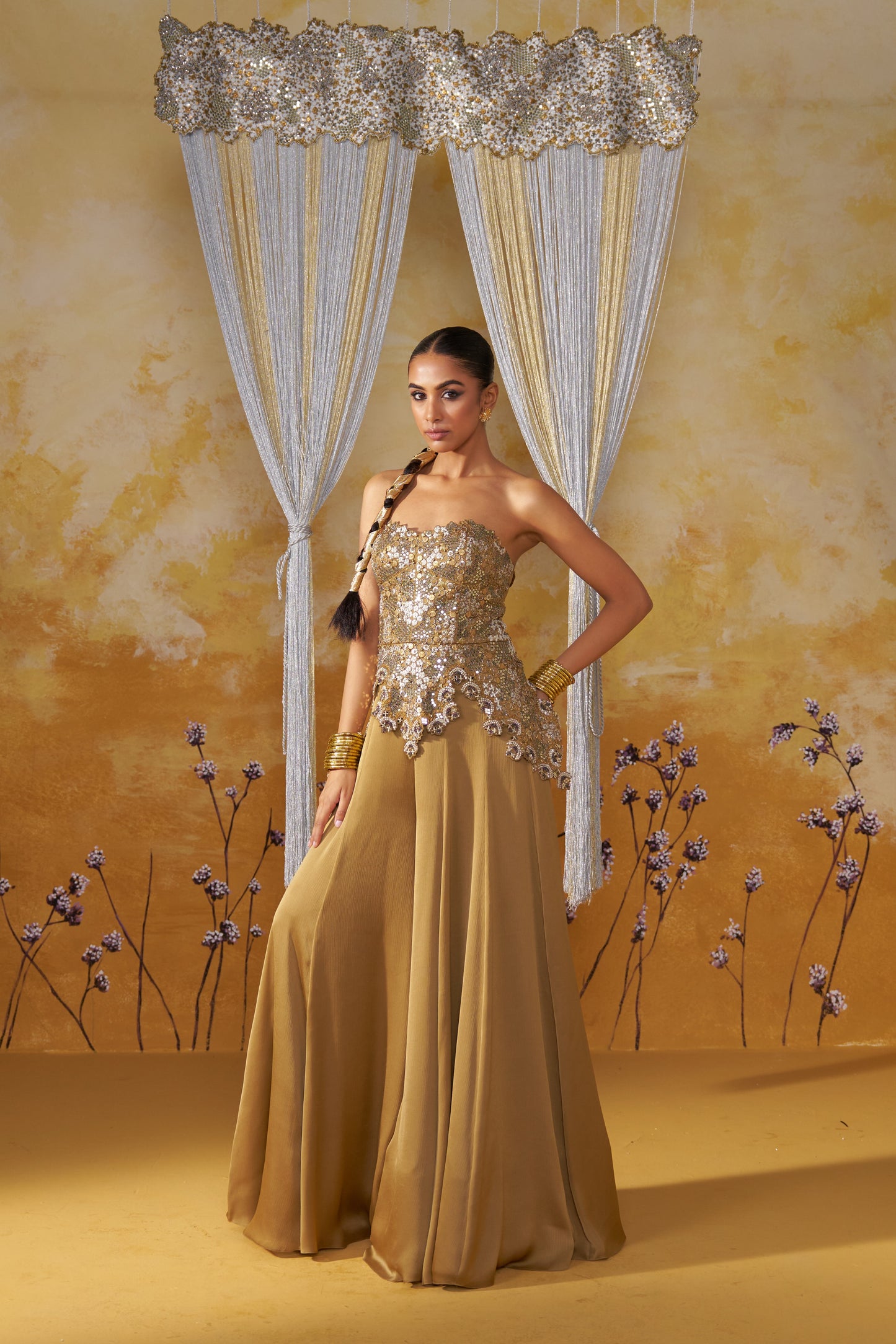 DIJAN GOLD JUMPSUIT