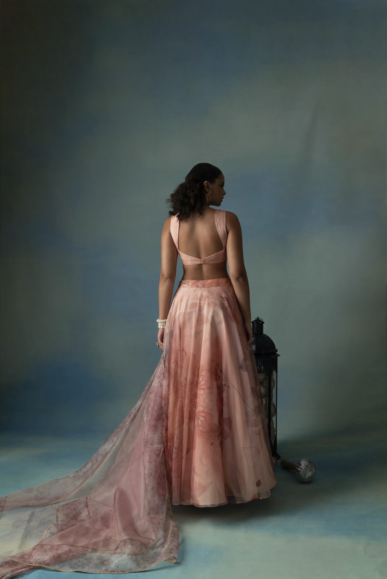 Amber Embrace - A Lehenga Set