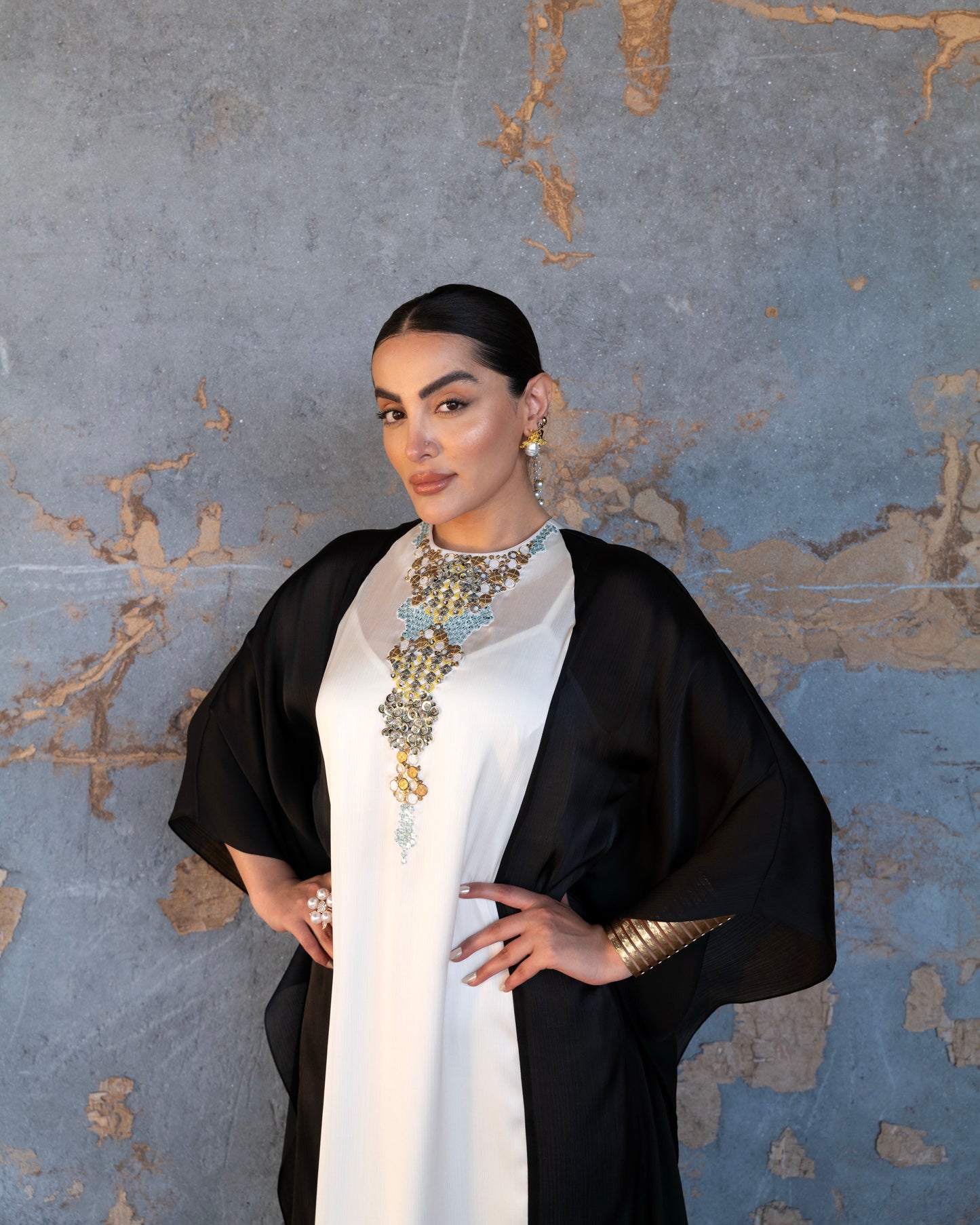 SNOWY WISHPER KAFTAN